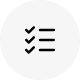List with checkmarks